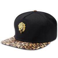 Men Women Rivet Lion Head Skull SunShade Baseball Cap Summer Sport Sunscreen Hip Hop Punk Adjustable Cotton Flat Hats P53