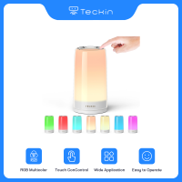 Teckin DL31 LED Table Lamp Valentines Day Gift Touch Bedside Lamp Decoration Dimmable RGB 7 Colors Night Lights for Kids Bedroom