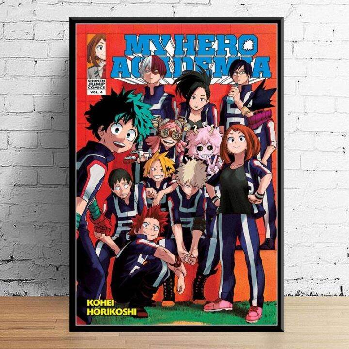 ญี่ปุ่นอะนิเมะ-my-hero-academia-boku-no-hero-academia-ภาพวาด-art-wall-ตกแต่งบ้านห้องเด็กคุณภาพภาพโปสเตอร์ผ้าใบ-a1-295