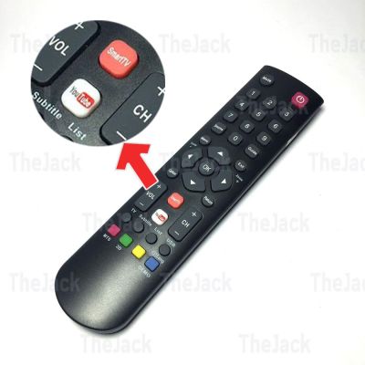 TheJack รีโมท TCL รุ่น สมาร์ททีวี มีฟังก์ชั่น Smart &amp; YouTUBE (Remote TCL Smart &amp; YouTUBE Function)