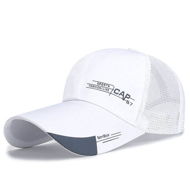 hot-new-sports-caps-outdoor-fashion-mesh-golf-cap-headwear-snapback-sun-visor-hat-headgear-baseball-cap-female-cap-long-brimhat-men