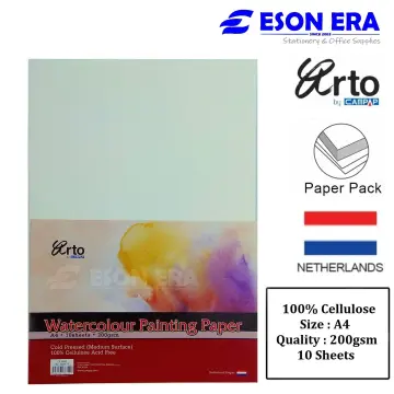 A3, Watercolour Paper Pad (100% Cotton / Cellulose Cold Pressed) - Campap