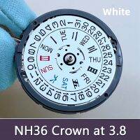 Movement NH36 Crown At 3.8 Oclock Mechanical Watch Replacement Movt For Divers MOD Sub 24 Jewels