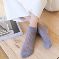 Womens Ankle Socks Casual Breathable Ruffle Turn-Cuff Mutil Color No Show Soft Pure Low Cut Knit Lettuce Dress Socks