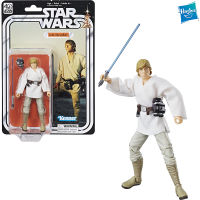 Hasbro Original 6นิ้ว Star Wars The Black Series 40th ครบรอบ Luke Skywalker ของเล่นรูปการกระทำของสะสม