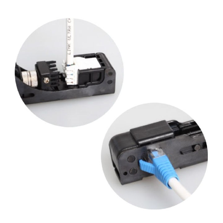 link-คีมเข้าสาย-rj45-ตัวเมียและเข้าหัวตัวผู้-us-8061-fast-jack-and-plug-termination-tool-two-in-one