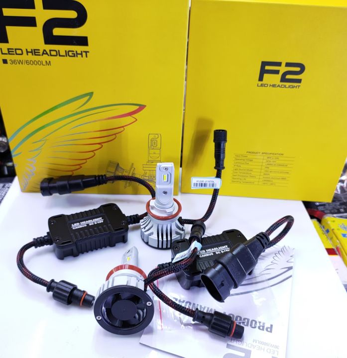 h11-f2-led-ไฟหน้ารถยนต์-รุ่น-f2-ขั้วh11-12000lm-6500k-36w-หลอดไฟหน้าตรงรุ่น-ไฟตัดหมอกขั้วh11-f2