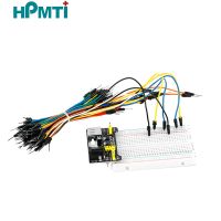 เขียงหั่นขนม 830 จุด PCB Board MB-102 MB102 ทดสอบพัฒนาชุด DIY nodemcu raspberri pi 2 lcd ความถี่สูง 40pin Dupont Line