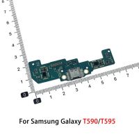 สำหรับ Samsung Galaxy Tab A 8.0 T380 T385 T387v /P/t/a T387 T590 T595แท่นชาร์ท Usb ขั้วต่อช่องเสียบชาร์จแผงปลั๊กสายเคเบิลงอได้