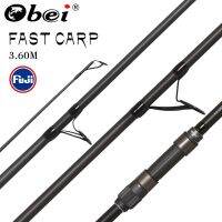 Obei Puriista ปลาคาร์พเบ็ดตกปลา Carbon ไฟเบอร์คันเบ็ดสปินนิ่งฟูจิ Pesca 3.5 3.0Lb พลังงาน40-160กรัมคันเบ็ดเสาแข็ง3.60เมตร