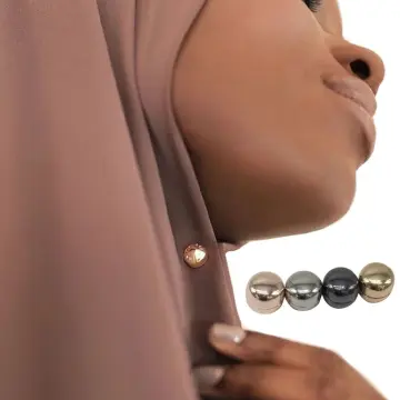 Hijab Magnetic Pins 12 Pieces Strongest Commercial Magnetic Hijab Pins  Colorful Multi-use Hijab Round Magnets for Women