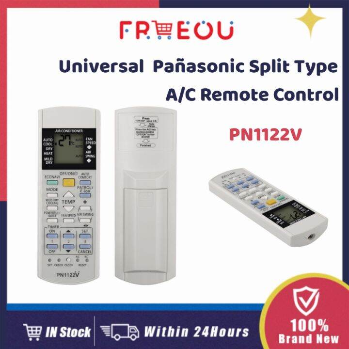 Universal Aircon Remote Control KPN1122 Split Type Replaceable Aircon Remote Control For