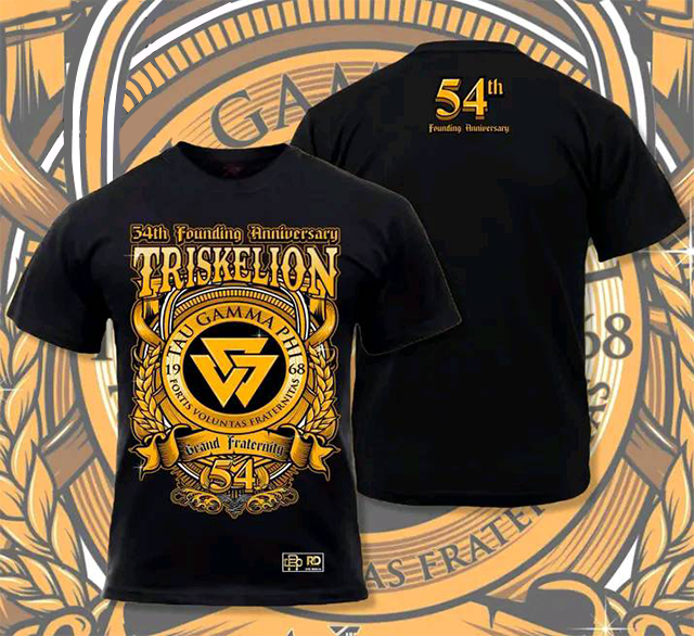 Tau Gamma Phi Triskelion Golden Anniversary Logo Ubuy Algeria | lupon ...