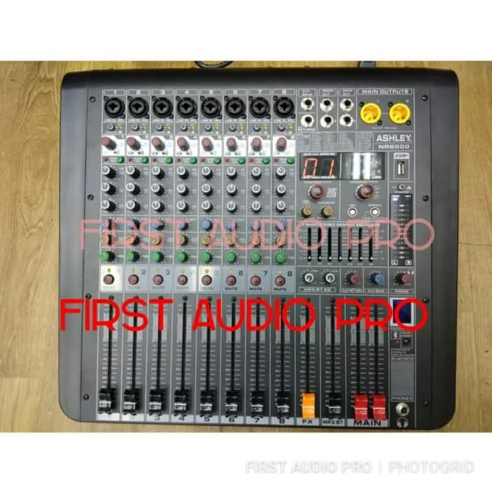 Power Mixer ASHLEY NR8000 8 Channel ORIGINAL . Audio Lazada Indonesia