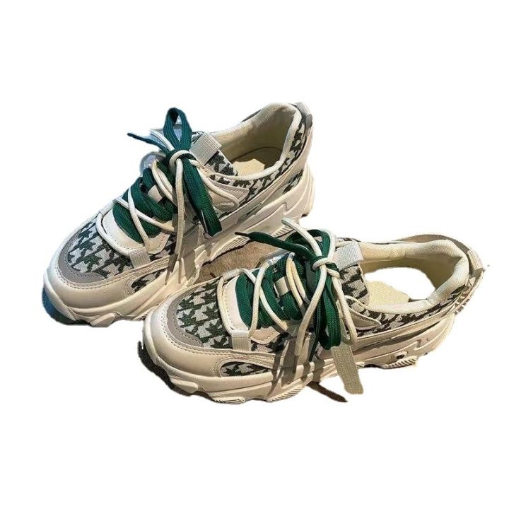 tst003-รองเท้าลำลอง-รองเท้าผู้หญิง-รองเท้ากีฬา-รองเท้าแพลตฟอร์มลำลองสำหรับผู้หญิง-รองเท้าฤดูใบไม้ร่วง