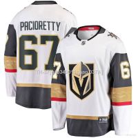 ✸♤♟ g40349011chao 037A เสื้อกีฬาแขนยาว ลายทีม Ani NHL Vegas Golden Knights Away Jersey Pacioretty Hockey พลัสไซซ์