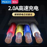 ROCK M8 Type-C Zn-alloy Charge &amp; Sync Cable L=100cm for Samsung Huawei vivo oppo phone with retail box DHL free