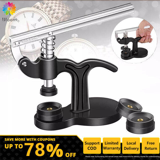 14Pcs Watch Press Set,18Mm To 50Mm Watch Case Closer,Watch Repair Kit