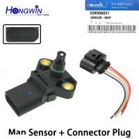 Colector de admisión 4 BAR Sensor presión para coche VW Audi SEAT SKODA 14 20 TDI 03K906051 0281006059 0281006060