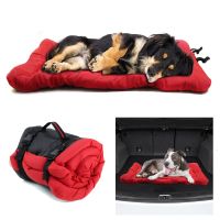 【LZ】 Outdoor Dog Bed Portable Travel Dog Bed Mat Car Seat Pet Bed for Small Medium Large Dog Waterproof Foldable Pet Mat Sofa Cushion