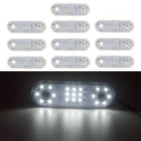 GRACEAUTO ไฟเครื่องหมายด้านข้าง21LED,ไฟ LED ไซด์มาร์คเกอร์สัญญาณไฟ DC12-24V 21LED เครื่องคอมพิวเตอร์