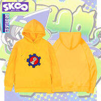 Sk8 Infinity Miya อะนิเมะ Hoodie สำหรับผู้ชาย Quad Element ชุดคอสเพลย์ Chinen สเก็ตบอร์ดหูแมวเสื้อผ้าภาพเคลื่อนไหวเสื้อผ้า 3D พิมพ์ซิป Jacket