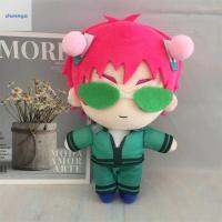 ของเล่นหมอนรูปเต่าหมอนยัดอะนิเมะน่ารักขนาด20ซม. ตุ๊กตาหายนะของ Saiki K Saiki Kusuo ของเล่นตุ๊กตาตุ๊กตาผ้ากำมะหยี่ Saiki K