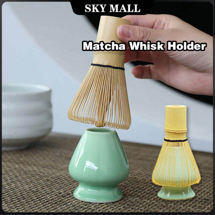 Matcha Whisk Holder Ceramic Chasen Holder Matcha Whisk Stand for