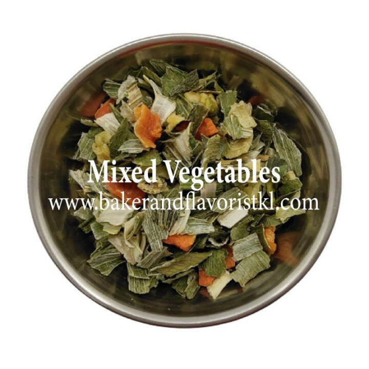 Dried Mixed Vegetables convenient individual pack 5g x10 干蔬菜碎 杂菜干