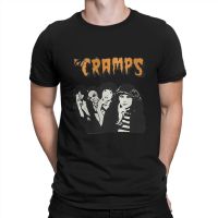 The Cramps Newest Tshirt For Men 70S Underground Psychedelic Punk Band Round Collar Basic T Shirt Hip Hop Gift Clothes