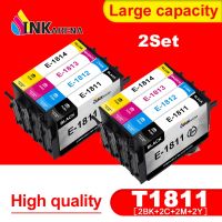 เครื่องพิมพ์ T1811ตลับหมึกสำหรับ Epson T1811 T1813 T1812ตลับหมึก T1814สำหรับ Xp212 Xp215 Xp225 Xp312 Xp315เครื่องพิมพ์ Xp415 Xp412