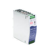 Mean Well WDR-120-24 180-550VAC แรงดันไฟฟ้าขาเข้า Meanwell DC 24V 5A 120W เอาต์พุตเดี่ยวอุตสาหกรรม DIN RAIL Power Supply