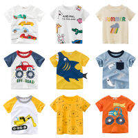 New 2021 Girls Boys T-Shirts Childrens Clothing Summer Shirts Cartoon Cotton Fashion Casual Tees Kids 2 3 4 5 6 7 8 Years Tops