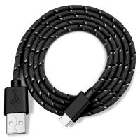 325วังฮีขายดี - /  สาย USB Type C สำหรับ Samsung S20 S21 Xiaomi Nylon Braided โทรศัพท์มือถือ Fast Charging สาย USB C Type-C Charger สาย Micro USB