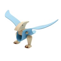 PlanToys DIY PTERODACTYL ของเล่นไม้ ดีไอวาย เทอโรซอร์ ของเล่นฝึกทักษะ ไดโนเสาร์ ของเล่นเด็ก สำหรับอายุ 3 ขวบขึ้นไป