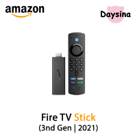 Amazon Fire TV Stick (3rd Gen) with Alexa Voice Remote (3rd Gen)(includes TV controls) [ อุปกรณ์สตรีมมิ่ง ] - Daysina