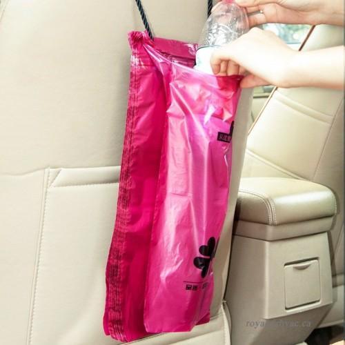 ถุงขยะ-ถุงขยะติดในรถยนต์-ที่ใส่ขยะในรถยนต์-ใช้ได้ทั้งในรถและที่อื่นๆ-รับน้ำหนักได้-2kg-34-5x18cm-แพ็ค-50-ชิ้น