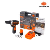 PUMPKIN สว่านไร้สาย12V รุ่น J-12BD1503 +F-2 (50209) แบตเตอรี่ 2.0Ah 2ก้อน  HOME REGENCY TOOLS