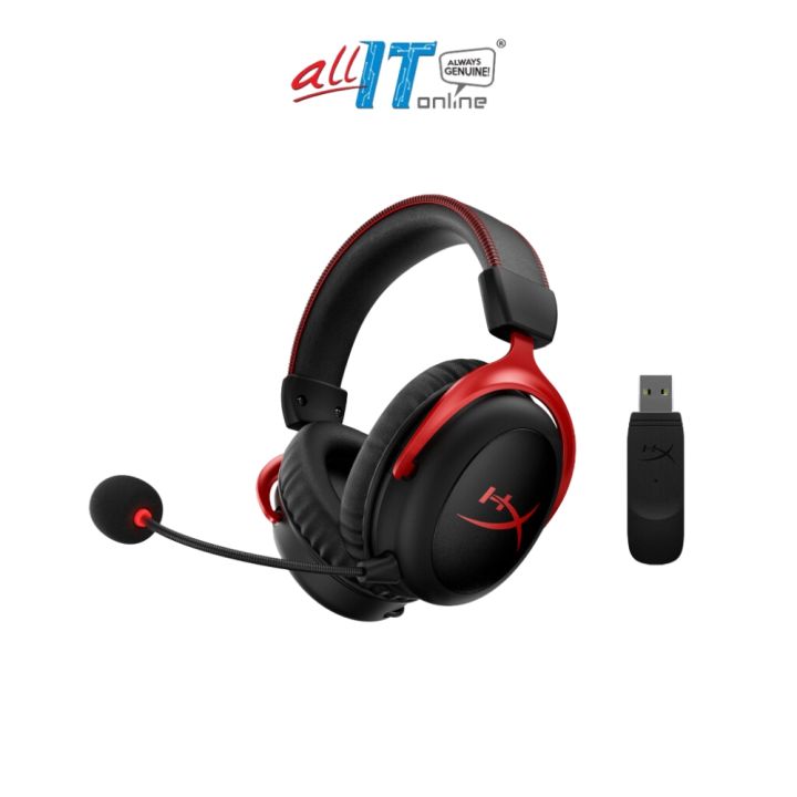 HyperX Cloud II Wireless Headset - Red HHSC2X-BA-RD/G 4P5K4AA | Lazada