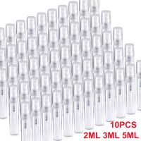 【YP】 10pcs x 5ml/3ml/2ml Plastic Spray Bottles Perfume Atomizer for