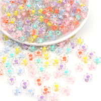 50Pcs 12Mm ลูกปัดอะคริลิคใสดอกทานตะวันลูกปัด Five-Petaled ดอกไม้หลวม Spacer ลูกปัด Charms สำหรับเครื่องประดับ DIY หัตถกรรมทำสร้อยคอสร้อยข้อมืออุปกรณ์เสริม