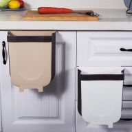 Thùng rác gia đình gấp gọn thông minh, Treo cửa tủ bếp tiện lợi thumbnail