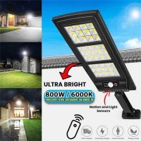 SOLAR LED LAMP 6000K 144LEDs/180 LEDs COB Lamps Outdoor LED Solar Wall Lamp Garage Garden Solar Street Light w/ Remote Control