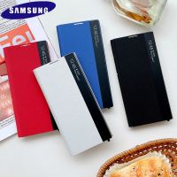 {OLI STUDIO}ต้นฉบับ SamsungNote 10 Plus/ 10ฟรีพลิกหน้าต่าง ViewChipCase ForNote10 PlusLeather ปก