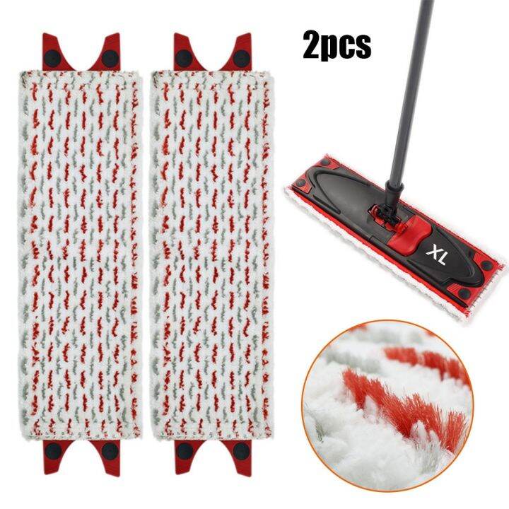2Pcs Microfibre Mop Head Replacement Cleaning Cloth For Vileda Ultramax
