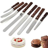 OKDEALS01 4/6/8/10 Inch DIY for Mixing Cake Tool Cake Decorating Baking Blade Cake Scraper Butter Cutter Icing Spatula Spatulas