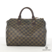 LOUIS VUITTON SPEEDY 30 EBENE DAMIER CANVAS GHW