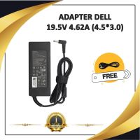 ADAPTER NOTEBOOK DELL 19.5V 4.62A (4.5* 3.0) / อะแดปเตอร์เดล + แถมสายไฟ