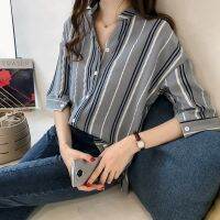 [Free ship] size womens fat short-sleeved chiffon loose meat-covering design niche bottoming