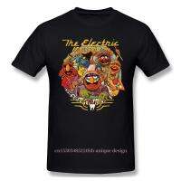 Dr Th And The Electric Mayhem-Shirt Men Top Quality 100% Cotton Short Summer Sleeve DR TEETH Funny Puppet Character Casual Loose